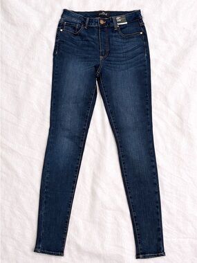 NWT Jordache Womens high rise stretch legging jeans size 8